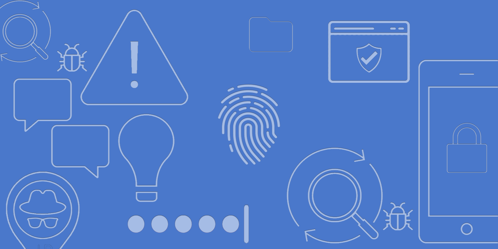Tips and tricks icon biometrics